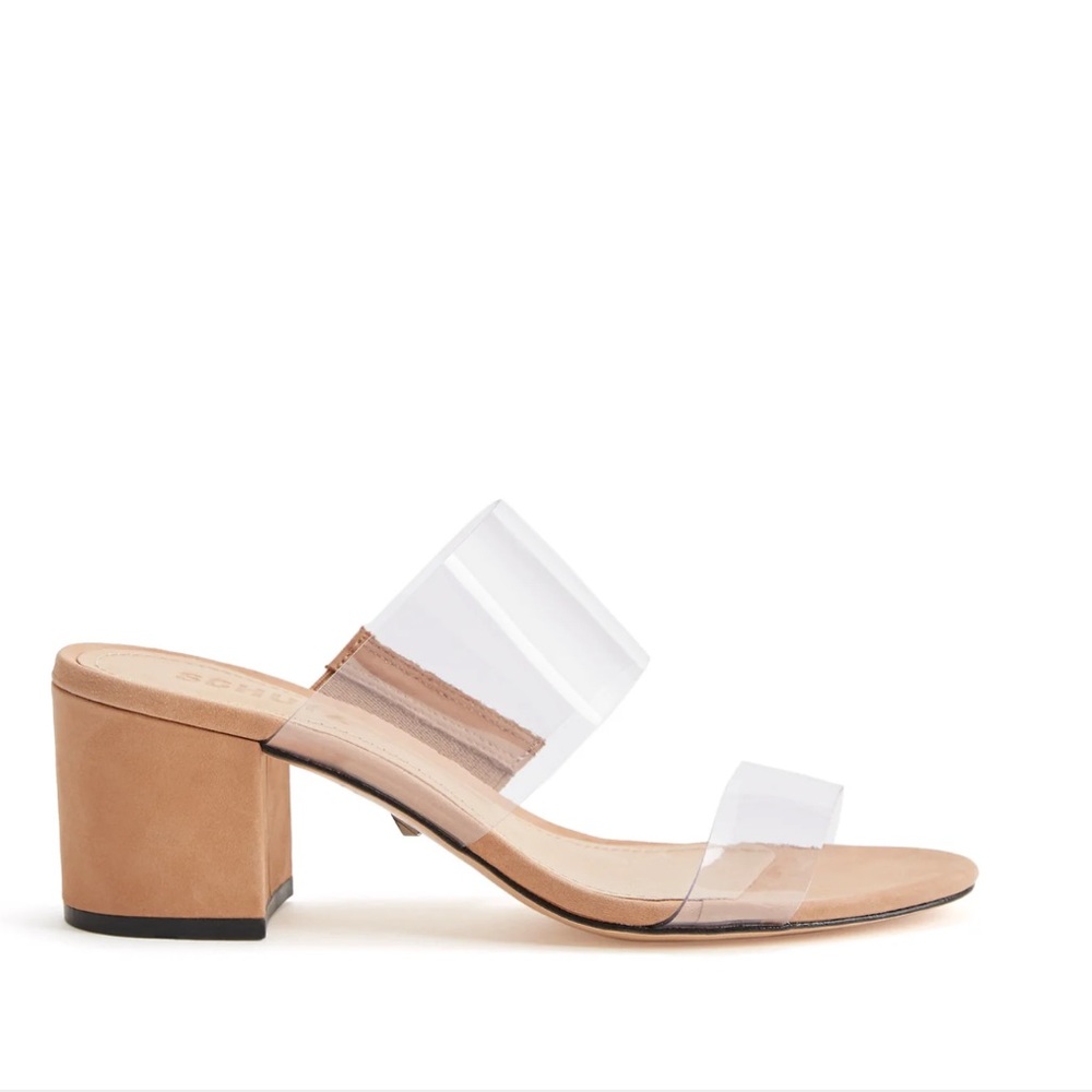 SCHUTZ Block Heel Sandals